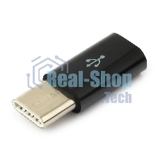 Переходник Cablexpert Переходник USB, USB Type-C/USB MicroB (F), пакет (A-USB2-CMmF-01)