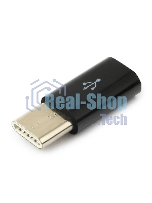 Переходник Cablexpert Переходник USB, USB Type-C/USB MicroB (F), пакет (A-USB2-CMmF-01)