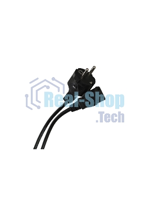 Кабель компьютер - розетка 220V (EURO) 1.8м, 3G 0,75мм медь, Telecom