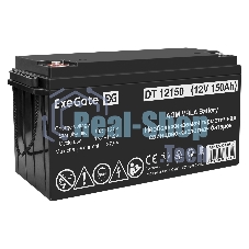 Комплект Источник бесперебойного питания EX296005RUS + батарея 150Aч EX282990RUS 4шт ExeGate FineSine SX-7000.LCD.AVR.2SH.T + батарея ExeGate DT 12150 (12В, 150Ач) 4шт