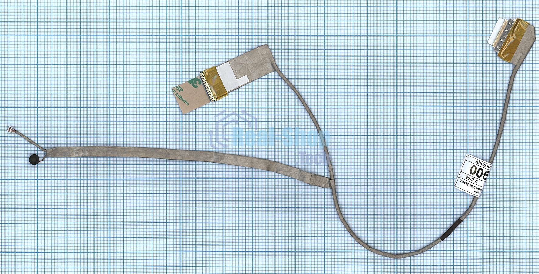 Шлейф матрицы для ноутбука Asus A43 A44 K43 X43 X44