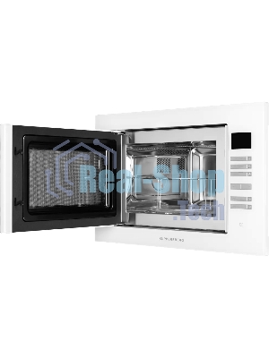 Встраиваемая микроволновая печь Kuppersberg HMW 645 W25 л, High-Tech, 900 Вт, белый