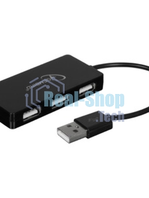 USB-концентратор Gembird UHB-U2P4-03, USB 2.0, USB 4 порта, USB