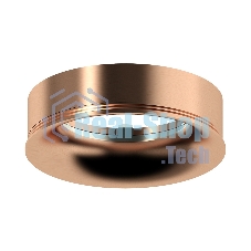 Насадка для корпуса светильника N7015 PPG золото розовое полированное D70*H20mm Out2mm MR16