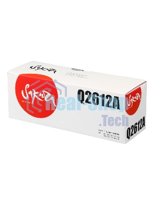 Картридж лазерный Sakura Q2612A для HP LJ 1010/1012/1015/1020/1022/3015/3020/3030, черный, 2000 к.