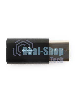 Переходник Cablexpert Переходник USB, USB Type-C/USB MicroB (F), пакет (A-USB2-CMmF-01)