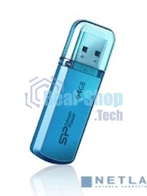 Флешка USB Silicon Power R/W 64Gb Helios 101 SP064Gb,UF2101V1B USB 2.0 синий