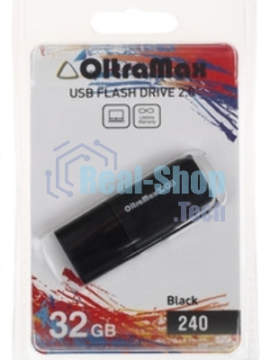 Флешка USB OltraMax OM-32Gb-220-зеленый