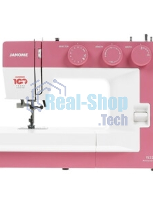 Швейная машина Janome 1522PG 25 операции, петля автомат, верт. челнок, нитевдеватель, мягкий чехол