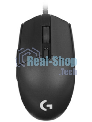 Мышь проводная Logitech G102 LIGHTSYNC черный, 8000 dpi, USB, кнопки - 6