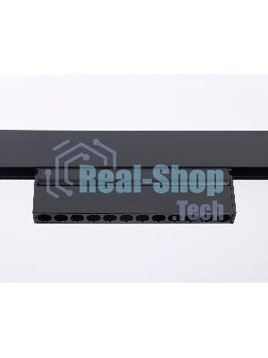 Светильник трековый светодиодный GL4048 BK черный IP20 12W 4200K 48V 24° 223*22*105