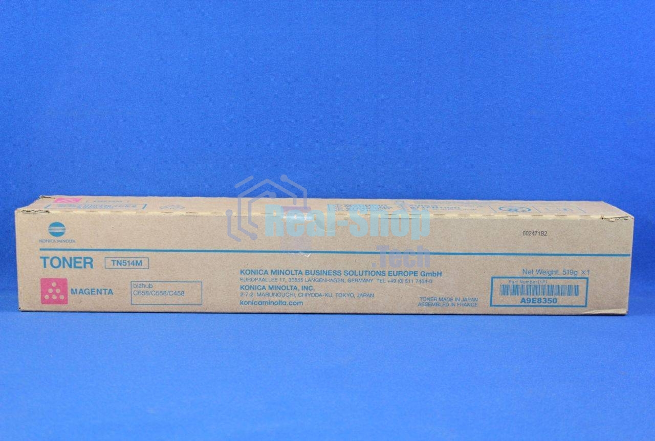 Тонер-картридж Konica-Minolta bizhub C458/558/658 красный TN-514M (o)