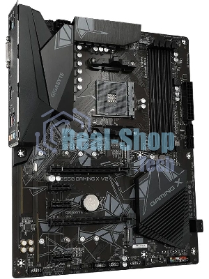 Материнская плата Gigabyte B550 GAMING X V2, AM4, AMD B550, 4xDDR4, 4xSATA, 2xM.2, 1xPCI-E 4.0 x16, 1xPCI-E 3.0 x2, 1xHDMI, 1xDVI-D, 1x 1Gb LAN, 1xUSB 3.2 Gen 2, 3xUSB 3.2 Gen 1, 2xUSB 2.0, 3x3.5 мм, 7.1, Standard-ATX