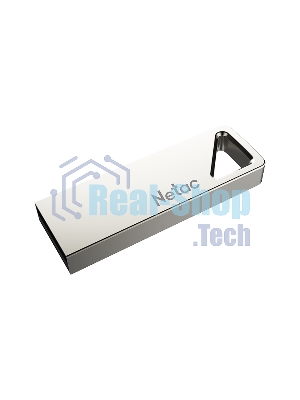Флешка USB Netac U326 (NT03U326N-004G-20PN), 4Gb, USB 2.0, R/W 50/15, серебристый