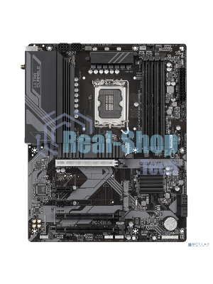 Материнская плата Gigabyte Z790 D AX, LGA 1700, Intel Z790, 4xDDR5, 4xSATA, 3xM.2, 1xPCI-E 5.0 x16, 1xPCI-E 4.0 x4, 2xPCI-E 3.0 x1, 1xHDMI, 1xDP, 1x 2.5Gb LAN, 4xUSB-A 3.2 Gen 1, 1xUSB-A 3.2 Gen 2, 2xUSB-A 2.0, 1xUSB-C 3.2 Gen 2, 3x3.5 мм, 7.1, ATX