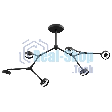 Корпус светильника C9056/6 SBK черный песок 1100*400*200mm GX53/6