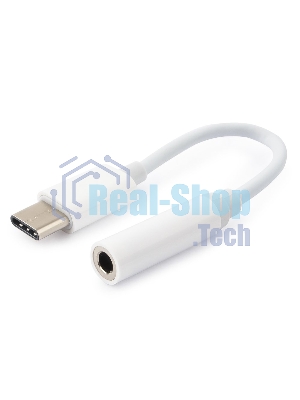 Переходник Cablexpert Переходник USB, USB Type-C/Jack3.5F, пакет (CCA-UC3.5F-01-W)