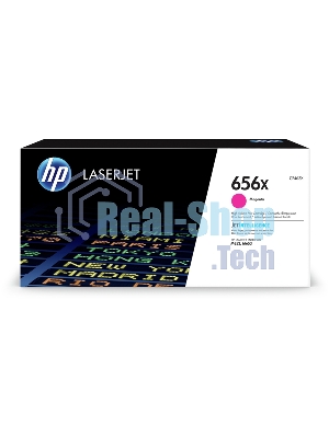 Картридж лазерный HP 656X пурпурный увеличенной емкости для HP CLJ M652/M653 (CF463X) 22000 стр