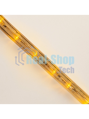 Дюралайт Neon-night LED, постоянное свечение (2W) - желтый, 36 LED/м, бухта 100м