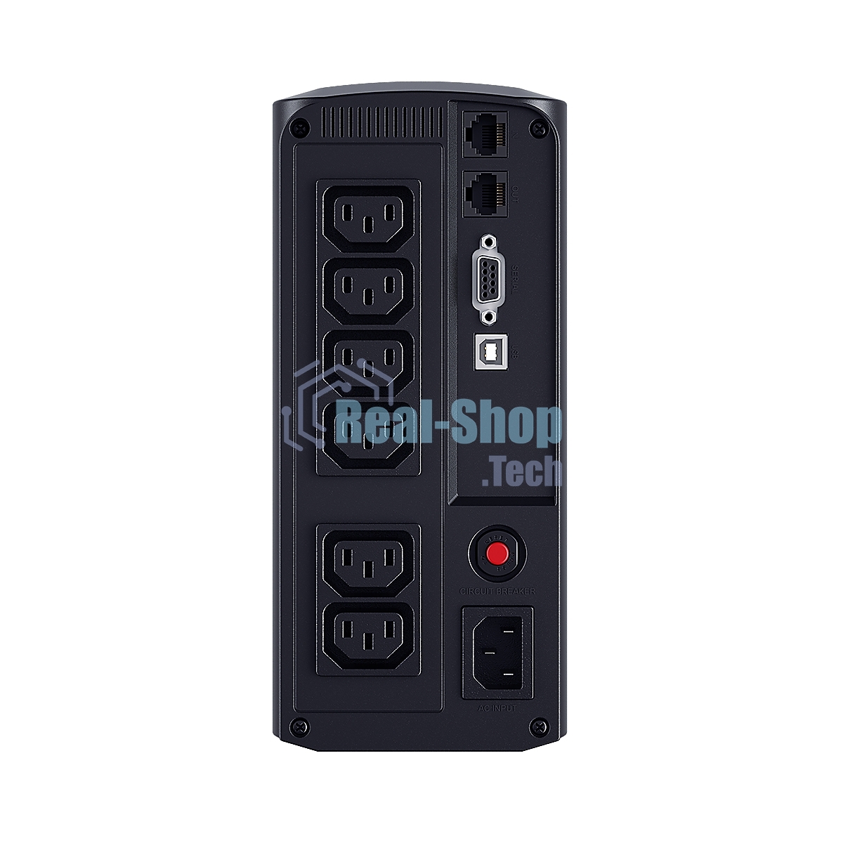 Источник бесперебойного питания UPS CyberPower VP1000EILCD Line-Interactive 1000VA/550W USB/RS-232/RJ11/45 (6 IEC С13)
