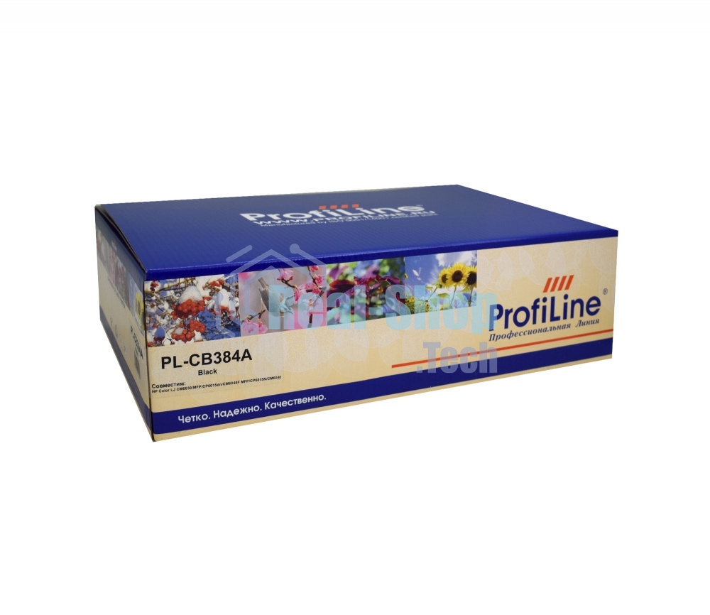 Картридж лазерный ProfiLine PL-CB384A для принтеров HP Color LaserJet CP6015/CP6015n/CP6015dn/CP6015de/CP6015x/CP6015xh/CM6030 MFP/CM6040f MFP 35000 копий черный