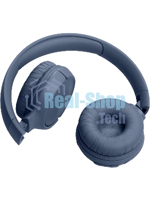 Беспроводные наушники JBL Tune 520BT синий, накладные, Bluetooth, быстрая зарядка