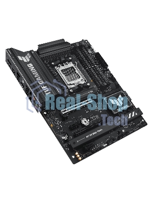 Материнская плата ASUS TUF GAMING B850-PLUS WIFI, Socket AM5, AMD B850, 4xDDR5, 4xSATA, 3xM.2, 1xPCIe 5.0 x16, 1xPCIe 4.0 x16, 2xPCIe 4.0 x1, 1xHDMI, 1xDP, 1x 2.5Gb LAN, Wi-Fi 7, 3xUSB-A 10Gbps, 4xUSB-A 5Gbps, 1xUSB-C 20Gbps, 2xUSB-A 2.0, 5x3.5 мм, 7.1, ATX