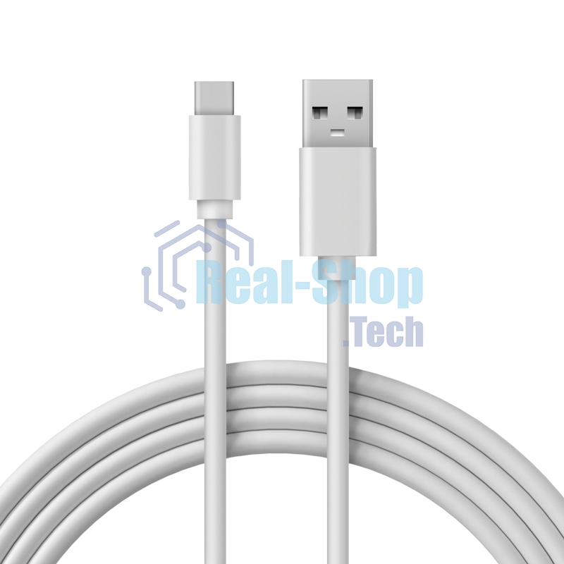 Кабель Rexant USB-A - Type-C, 3A, 2м, ПВХ, белый