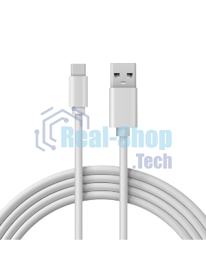 Кабель Rexant USB-A - Type-C, 3A, 2м, ПВХ, белый