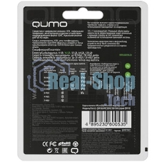Флеш карта QUMO QM16GMICSDHC10U1 16Gb MicroSDHC Class 10 UHS-I, SD adapter