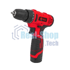 Дрель-шуруповерт Edon AD-1201, 12 В, 1,5 Ач, 30 Нм, щеточный