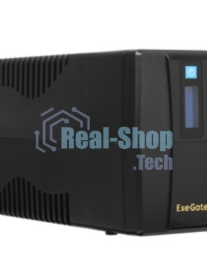 Источник бесперебойного питания ExeGate EX292775RUS Power Smart ULB-800.LCD.AVR.4C13 800VA/480W, LCD, AVR, 4*C13, металлический корпус, черный