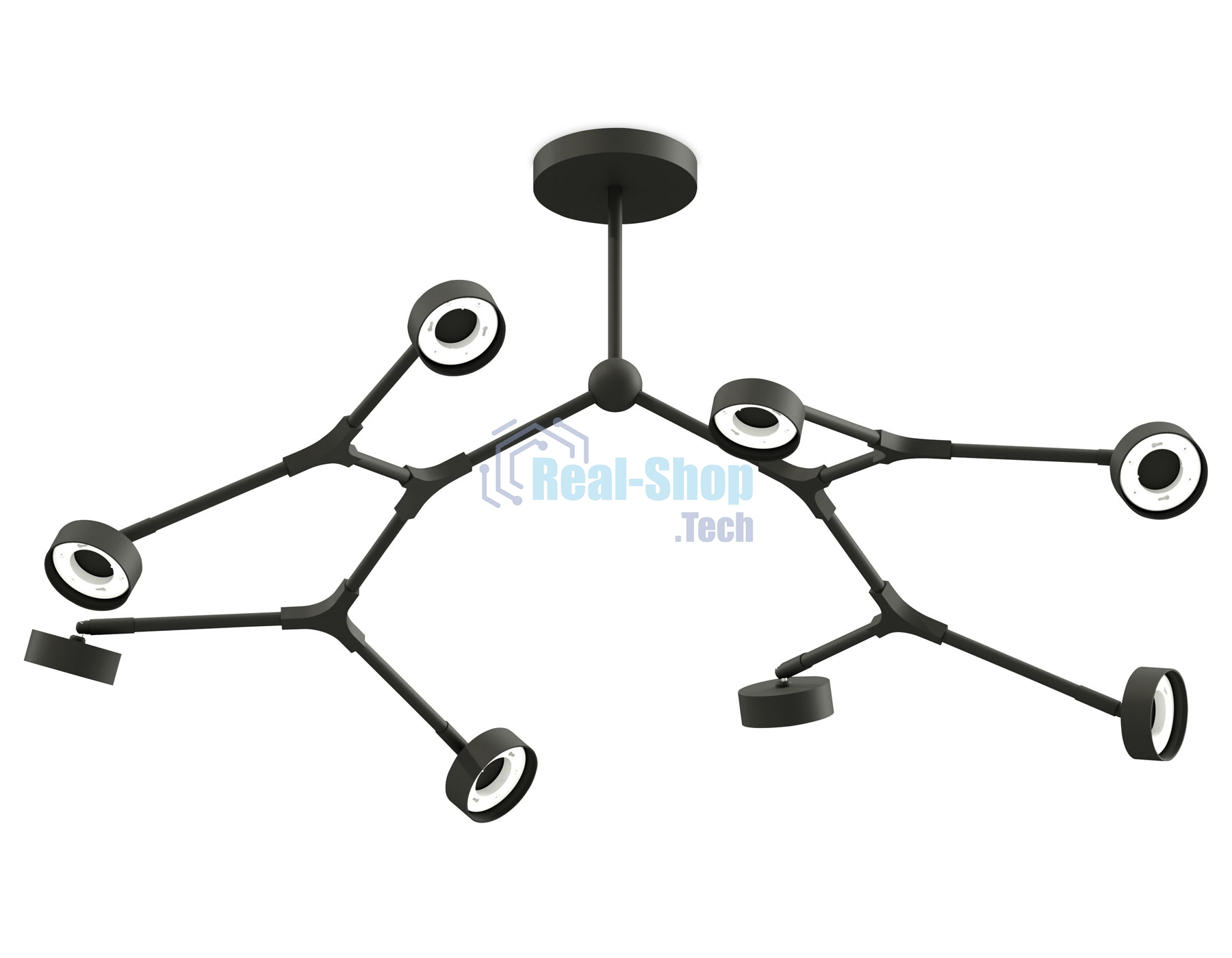 Корпус светильника C9060/8 SBK черный песок 1100*400*200mm GX53/8