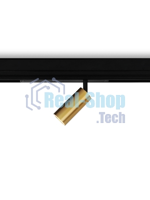 Управляемый светодиодный светильник для шинопровода Magnetic Ambrella light GL1213 GD золото IP20 12W 3000K-6400K 220V 36° D45*100 (Без ПДУ)