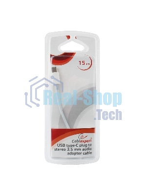 Переходник Cablexpert Переходник USB, USB Type-C/Jack3.5F, пакет (CCA-UC3.5F-01-W)