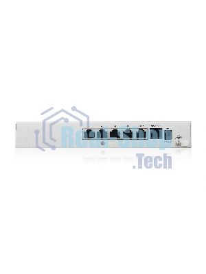 Межсетевой экран Zyxel USG FLEX 50HP с подпиской Gold на 1 год (AV, CF, IDP/DPI, Sandboxing, SecuReporter), 1xRJ-45: 1G PoE+ (LAN/WAN), 4xRJ-45: 1G (LAN/WAN), 1xUSB3.0 **