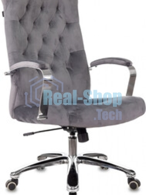 Кресло Бюрократ T-9928SL Fabric Italia 26 серый, ткань