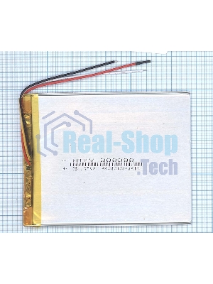 Аккумулятор Li-Pol (батарея) 3*80*98мм 3pin 3.7V/4000mAh
