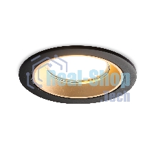 Светильник встраиваемый A8923 BK/GD черный/золото MR16 GU5.3 D92*24