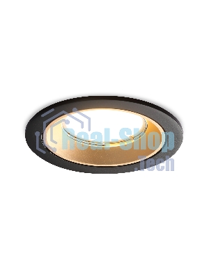 Светильник встраиваемый A8923 BK/GD черный/золото MR16 GU5.3 D92*24