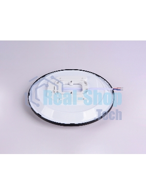 Потолочный светодиодный светильник Ambrella light FZ1233 BK черный IP44 22W 6400К D260*55 (Без ПДУ)
