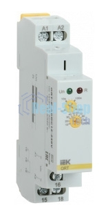 Реле задержки выключения при снятии питания ORT 12-240В AC/DC IEK ORT-D-ACDC12-240V