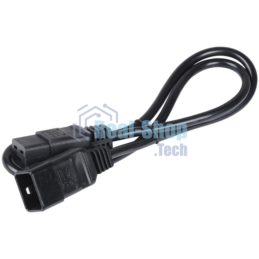 Кабель электропитания ITK PC-C19C20-3M PDU 3x1,5 3М с разъемами С19-C20