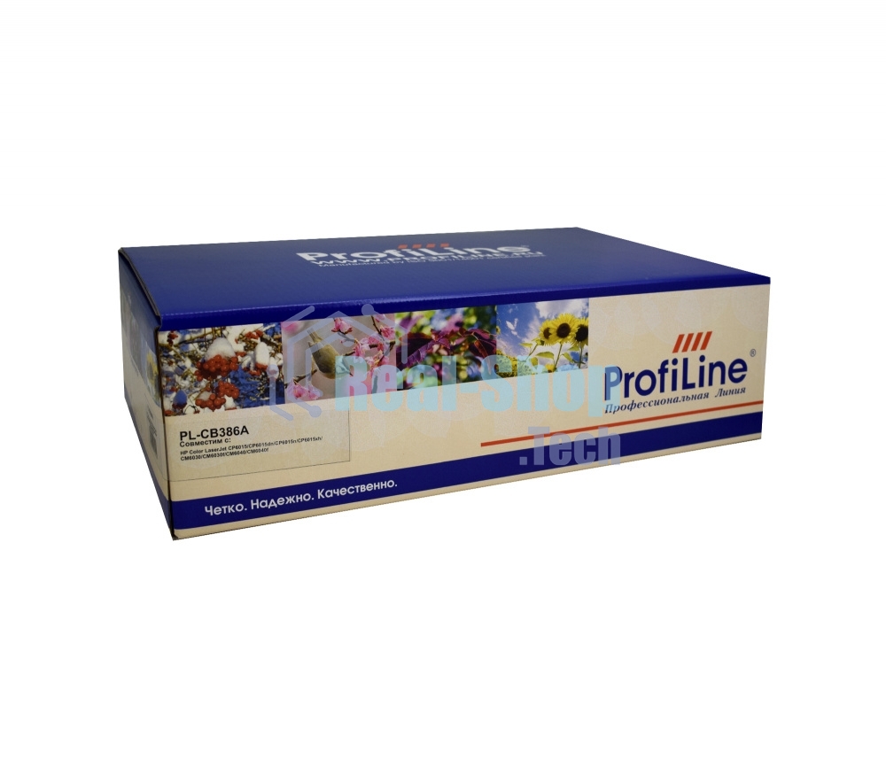 Картридж лазерный ProfiLine PL-CB386A для принтеров HP Color LaserJet CP6015/CP6015n/CP6015dn/CP6015de/CP6015x/CP6015xh/CM6030 MFP/CM6040f MFP 35000 копий Yellow