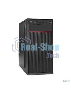 Компьютерный корпус Minitower ExeGate BAA-113U (mATX, без БП, 2хUSB+1хUSB 3.0, аудио, черный)