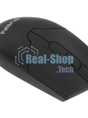 Мышь проводная SVEN RX-30 черный, 1000 dpi, USB, кнопки - 3