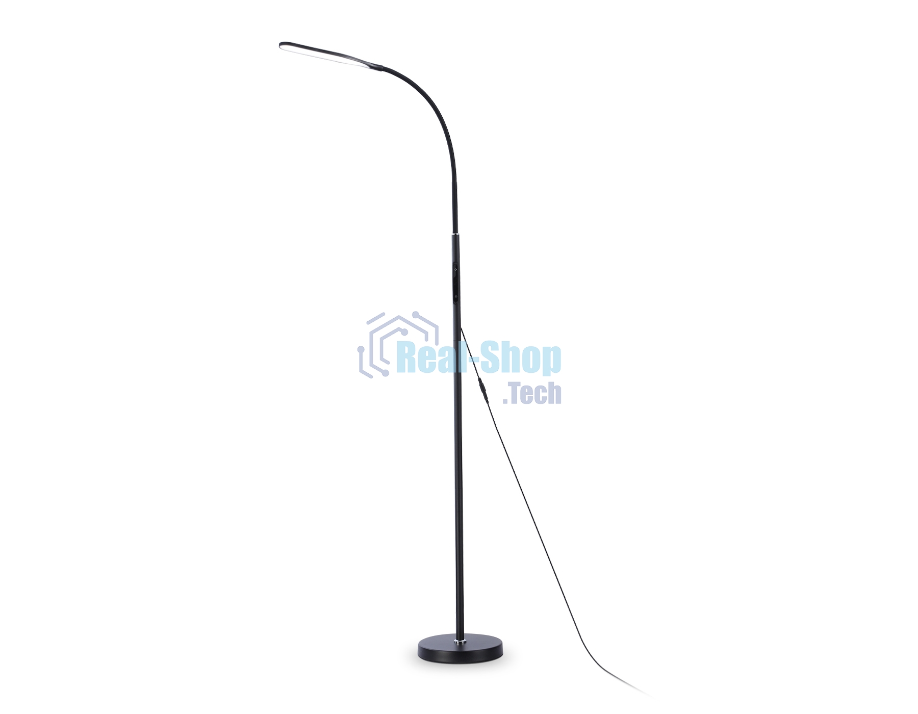 Светильник Ambrella light TR97706 BK черный LED 12W 3000K-6400K 250*190*1770 (ПДУ РАДИО 2.4G)