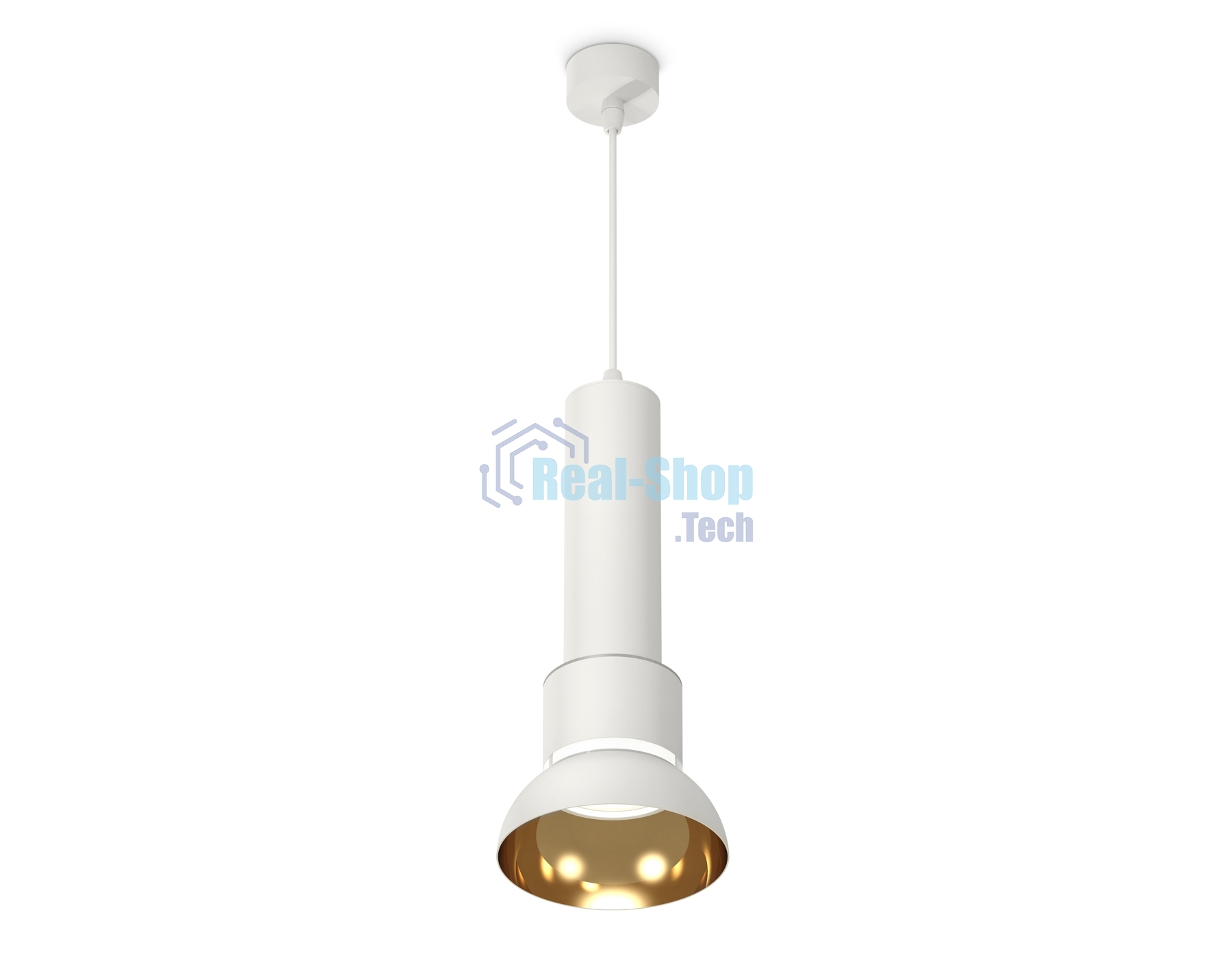 Светильник Ambrella Light XP8110007 SWH/PYG/CL белый песок/золото желтое полированное/прозрачный GX53