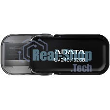 Флешка USB ADATA UV240 (AUV240-32G-RBK), 32Gb, USB 2.0, R/W 15/5, черный