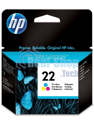 Картридж струйный HP 22 C9352AE многоцветный для HP DJ 3920/3940/PSC 1410 (165стр.)